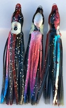 2" Squid Body/Black w/Laser UV /6 Pack