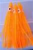 2.5" Squid Body/Bright Orange UV/6 Pack