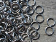 Size 4 Stainless Steel Split Rings/50 Pack