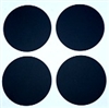 3/4" Round Dot/Black/24 Pack