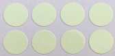 3/8" Round Dot/Glow In Dark/48 Pack