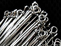 Stainless Steel Wire/.035 Dia./7" Looped Shaft/50 Pack
