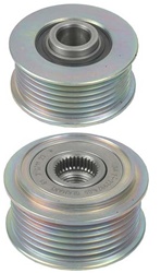 206-12014 NEW SERPENTINE CLUTCH PULLEY for Ford Expedition, Lincoln Navigator & Mazda MPV Applications