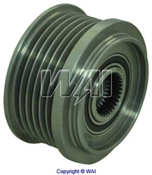 24-2279 Pulley - 6-Groove Clutch Pulley for Ford 6G Series IR/IF Alternators