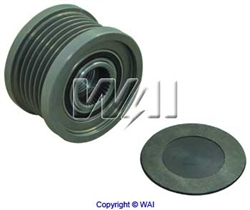 24-81107 6-Groove Clutch Pulley for Hitachi IR/IF Alternators