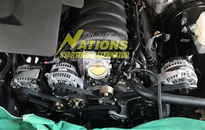 A3-0001 Triple Alternator Kit for 2014-2019 Chevy C/K, Yukon, Tahoe, Suburban 4.8L, 5.3L, 6.0L, 6.2L  (600 Amp Package)