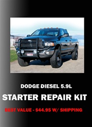 Dodge Diesel 5.9L Solenoid Repair Kit with Plunger & 2 contacts Item # DDRK