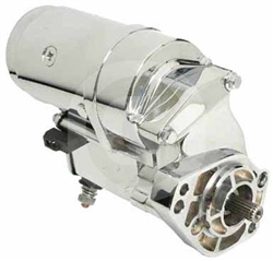 S5040-NC 2.4 KW High Torque Chrome Harley Davidson Starter for (Lester 18907C)