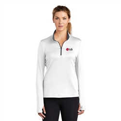 Ladies Nike Dri-FIT Stretch Half-Zip Cover-Up