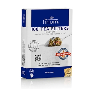 Finum Paper Tea Filters -  Medium - Make up to 4 Cups