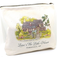 Lana's Canvas Zip Pouch, Ditty Bag