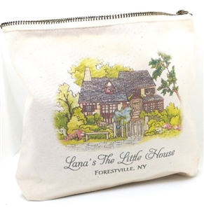 Lana's Canvas Zip Pouch, Ditty Bag