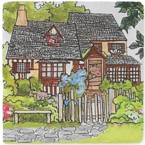 Trivet - Lana's Storybook English Cottage