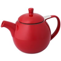 Curve Teapot, Red 24 oz.