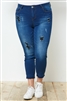ED-16368XA Indigo Wash Plus skinny jeans