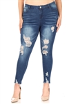 ED-17850XA Indigo missy skinny jeans