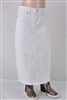 RK-86353K White girls long skirt