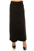 SG-89151 Black long skirt