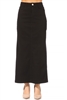 SG-89173 Black long skirt