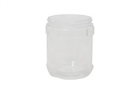 10 oz JAR CLEAR 17 GR Wide Mouth Cosmetic PVC 67 MM<span class='noshowcode'> s10oz </span>