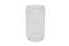 44 oz JAR CLEAR W/O HANDLE 52 GR Wide Mouth Cosmetic PVC 95-400<span class='noshowcode'> s44oz </span>