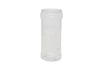 54 oz JAR CLEAR WITH  FINGER HANDLE 62 GR Wide Mouth Cosmetic PVC 95-400<span class='noshowcode'> s54oz </span>