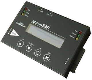 Portable SAS Duplicator, SATA & IDE Hard Drive Duplicator and DoD Eraser