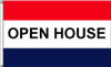 Commercial Open House Flag