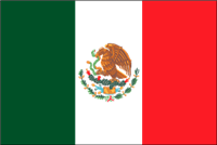 Mexico Nylon Flag