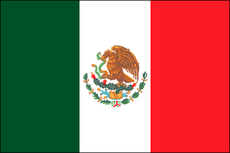 Mexico Nylon Flag