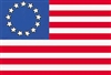 Historical betsy Ross Cotton Flag
