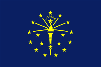 Indiana State Flag