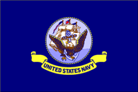 Navy Nylon Flag