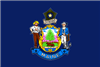 Maine State Flag