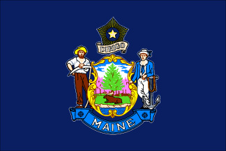 Maine State Flag