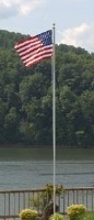 Sectional American Spirit Flagpole