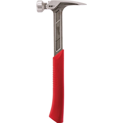 22 oz. Milwaukee Mill Faced Solid Steel Rip Hammer