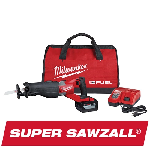 Sawzall, Reciprocating - SUPER Milwaukee M18 - Fuel w/ 12.0 HD battery