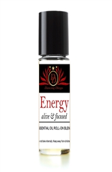 Energy Essential Oil Blend Roll-On natural alcohol free perfume