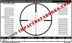 Falcon Optics EMD Reticle (Laminated)