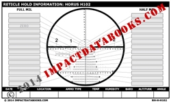 Horus H102 Reticle (Laminated)