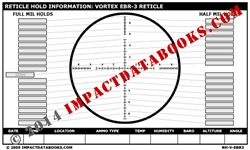 Vortex EBR-3 Reticle (Laminated)