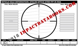 Athlon Optics ATMR FFP IR MOA Reticle