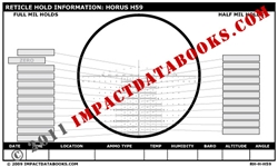 Horus H59 Reticle