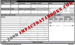 Shooters Diary Lateral Mover Blank