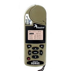 Kestrel 4500 Shooter's Weather Meter with Horus Ballistics in Desert Tan