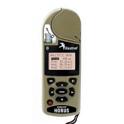 Kestrel 4500 Shooter's Weather Meter with Horus Ballistics and Bluetooth in Desert Tan