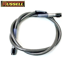 Braided steel brake line / throttle