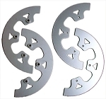 Aluminum sprocket guides