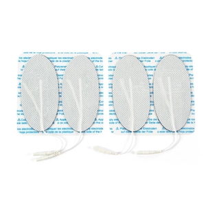 BodyMed® Fabric-Backed Self-Adhering Electrodes - 1 1/2" x 2 1/2" Oval